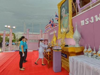 ไฟล์แนบ กปภ.สาขาปากพนัง เข้าร่วมพิธีถวายเครื่องราชสักการะและวางพานพุ่มและจุดเทียนถวายพระพรชัยมงคล กิจกรรมเฉลิมพระเกียรติ สมเด็จพระนางเจ้าสุธิดา พัชรสุธาพิมลลักษณ พระบรมราชินี เนื่องในโอกาสวันเฉลิมพระชนมพรรษา 3 มิถุนายน 2566