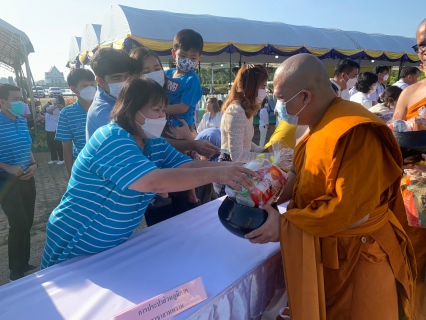 ไฟล์แนบ กปภ.สาขาสามพราน เข้าร่วมพิธีทำบุญตักบาตร เนื่องในวันวิสาขบูชา ประจำปี 2566