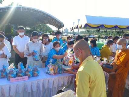 ไฟล์แนบ กปภ.สาขาสามพราน เข้าร่วมพิธีทำบุญตักบาตร เนื่องในวันวิสาขบูชา ประจำปี 2566