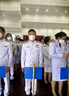 ไฟล์แนบ กปภ.สาขาขลุง เข้าร่วมพิธีทำบุญถวายพระราชกุศล และพิธีถวายราชสักการะพร้อมวางพานพุ่มในกิจกรรมวันเฉลิมพระเกียรติสมเด็จพระนางเจ้าฯ พระบรมราชินี เนื่องในโอกาสวันเฉลิมพระชนมพรรษา 3 มิถุนายน 2566