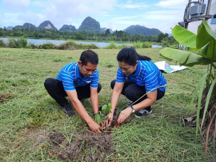 ไฟล์แนบ การประปาส่วนภูมิภาคสาขากระบี่ จัดกิจกรรมปลูกต้นไม้เนื่องในวันต้นไม้ประจำปีของชาติ โครงการ กปภ.ปลูกป่าเพื่อแผ่นดิน เทิดพระเกียรติพระบาทสมเด็จพระบรมชนกาธิเบศร มหาภูมิพลอดุลยเดชมหาราช บรมนาถบพิตร (Fathers Land) ปี 2566