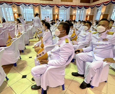 ไฟล์แนบ กปภ.สาขาขลุง เข้าร่วมพิธีถวายราชสักการะพร้อมวางพานพุ่มเงิน - พุ่มทอง และพิธีจุดเทียนถวายพระพรชัยมงคลในกิจกรรมวันเฉลิมพระเกียรติสมเด็จพระนางเจ้าฯ พระบรมราชินี เนื่องในโอกาสวันเฉลิมพระชนมพรรษา 3 มิถุนายน 2566