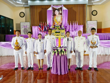 ไฟล์แนบ กปภ.สาขาท่ามะกา ร่วมพิธีถวายเครื่องราชสักการะและวางพานพุ่ม และพิธีจุดเทียนถวายพระพรชัยมงคล กิจกรรมเฉลิมพระเกียรติสมเด็จพระนางเจ้าสุทิดา พัชรสุธาพิมลลักษณ พระบรมราชินี เนื่องในโอกาสวันเฉลิมพระชนมพรรษา 3 มิถุนายน 2566