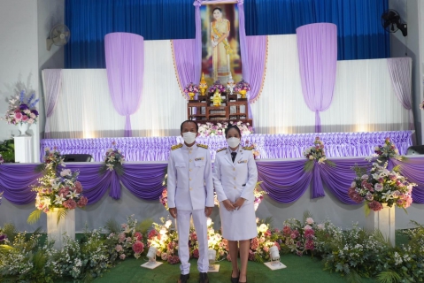 ไฟล์แนบ ร่วมพิธีทำบุญตักบาตร ถวายเป็นพระราชกุศลเนื่องในโอกาสวันเฉลิมพระชนมพรรษาสมเด็จพระนางเจ้าฯพระบรมราชินี ๓มิ.ย. ๖๖