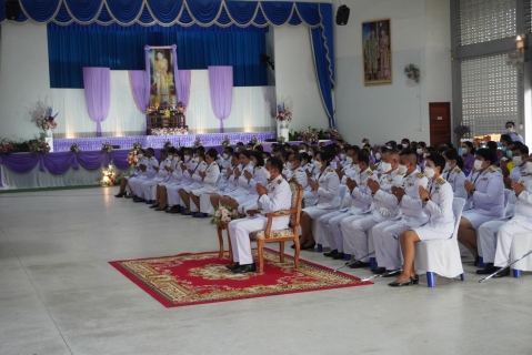 ไฟล์แนบ ร่วมพิธีทำบุญตักบาตร ถวายเป็นพระราชกุศลเนื่องในโอกาสวันเฉลิมพระชนมพรรษาสมเด็จพระนางเจ้าฯพระบรมราชินี ๓มิ.ย. ๖๖
