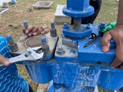 ไฟล์แนบ กปภ.สาขาท่ามะกา ดำเนินการดูแลบำรุงรักษาอุปกรณ์ในพื้นที่ สถานีจ่ายน้ำลูกแก เพื่อให้พร้อมใช้งานเป็นปัจจุบัน
