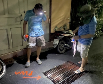 ไฟล์แนบ กปภ.สาขาขลุง ออกสำรวจหาท่อรั่วในพื้นที่ตามแผน MM01 จ่ายพื้นที่เทศบาลเมืองขลุง บริเวณ ถ.เทศบาลสาย2,3,7,10 ต.ขลุง อ.ขลุง จ.จันทบุรี