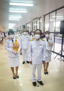 ไฟล์แนบ กปภ.สาขาตราด เข้าร่วมพิธีถวายราชสักการะพร้อมวางพานพุ่มในกิจกรรมวันเฉลิมพระเกียรติสมเด็จพระนางเจ้าฯ พระบรมราชินี เนื่องในโอกาสวันเฉลิมพระชนมพรรษา 3 มิถุนายน 2566