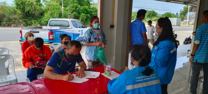 ไฟล์แนบ กปภ.สาขากาญจนบุรี ออกหน่วยรับคำร้องขอติดตั้งประปานอกสถานที่