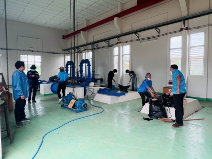 ไฟล์แนบ กปภ.สาขาราชบุรี ดำเนินกิจกรรมโครงการ Big Cleaning Day ณ สถานีจ่ายน้ำราชบุรี 