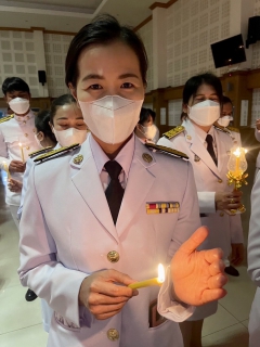 ไฟล์แนบ กปภ.สาขาสมุทรสงคราม ร่วมพิธีถวายเครื่องราชสักการะและวางพานพุ่ม และพิธีจุดเทียนถวายพระพรชัยมงคล  เนื่องในโอกาสวันเฉลิมพระชนมพรรษา สมเด็จพระนางเจ้าฯพระบรมราชินี ทรงเจริญพระชนพรรษา 45 พรรษา ในวันที่ 3 มิถุนายน 2566