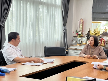 ไฟล์แนบ กปภ.สาขาสมุทรสงคราม เข้าพบนายกองค์การบริหารส่วนจังหวัดสมุทรสงคราม ร่วมหารือเกี่ยวกับการโอนสินทรัพย์และสิทธิการถือครองโรงกรองน้ำผิวดินฯ ต.บางกุ้ง อ.บางคนที จ.สมุทรสงคราม