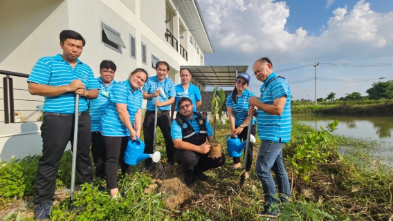 ไฟล์แนบ กปภ.สาขาธัญบุรี จัดกิจกรรมปลูกต้นไม้ภายใต้โครงการ กปภ.ปลูกป่าเพื่อแผ่นดินเทิดพระเกียรติพระบาทสมเด็จพระบรมชนกาธิเบศร มหาภูมิพลอดุลยเดชมหาราช บรมนาถบพิตร (Fathers Land) ปี 2566 และเนื่องในวันต้นไม้ประจำปีของชาติ ประจำปี 2566 
