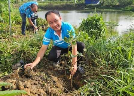 ไฟล์แนบ กปภ.สาขาธัญบุรี จัดกิจกรรมปลูกต้นไม้ภายใต้โครงการ กปภ.ปลูกป่าเพื่อแผ่นดินเทิดพระเกียรติพระบาทสมเด็จพระบรมชนกาธิเบศร มหาภูมิพลอดุลยเดชมหาราช บรมนาถบพิตร (Fathers Land) ปี 2566 และเนื่องในวันต้นไม้ประจำปีของชาติ ประจำปี 2566 