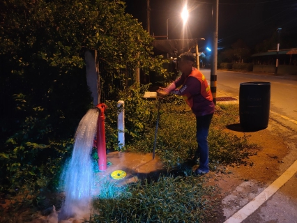 ไฟล์แนบ กปภ.สาขาอุตรดิตถ์ ดำเนินการหาน้ำสูญเสีย โดยลงพื้นที่ ทำ Step Test