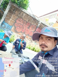 ไฟล์แนบ กปภ.สาขาภูเก็ต ดำเนินการตรวจสอบคุณภาพน้ำตามแผน บริเวณถนนพระบารมี DMA-11 ต.ป่าตอง อ.กะทู้ จ.ภูเก็ต