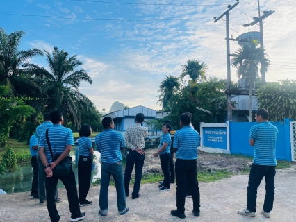 ไฟล์แนบ การประปาส่วนภูมิภาคสาขาอ่าวลึก  ให้การต้อนรับ นายสุรชัย เชื้อแพ่ง รองผู้ว่าการ (ปฏิบัติการ 5) และคณะผู้บริหาร จาก กปภ. ในโอกาสลงพื้นที่ ตรวจเยี่ยม กปภ.สาขาอ่าวลึก จ.กระบี่ 