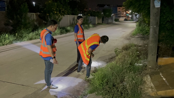 ไฟล์แนบ กปภ.สาขากำแพงเพชร รวมทีมงานบริการ หาท่อแตกรั่ว เน้นซ่อมทันที 