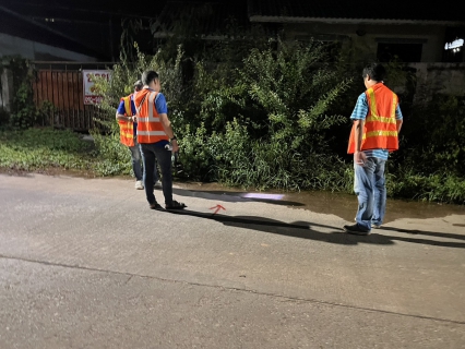 ไฟล์แนบ กปภ.สาขากำแพงเพชร รวมทีมงานบริการ หาท่อแตกรั่ว เน้นซ่อมทันที 