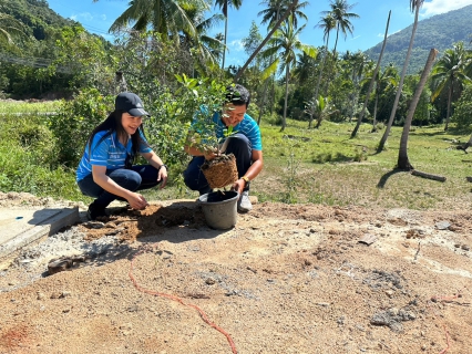 ไฟล์แนบ การประปาส่วนภูมิภาคสาขาเกาะพะงัน จัดกิจกรรมโครงการ กปภ.ปลูกป่าเพื่อแผ่นดิน เทิดพระเกียรติพระบาทสมเด็จพระบรมชนกาธิเบศร มหาภูมิพลอดุลยเดชมหาราช บรมนาถบพิตร (Farher's Land) ปี 2566 
