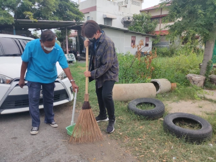 ไฟล์แนบ กปภ.พระนครศรีอยุธยา(พ) ร่วมกิจกรรมอยุธยาเมืองสะอาด ปรับสภาพพื้นที่ภูมิทัศน์ริมทางรถไฟ