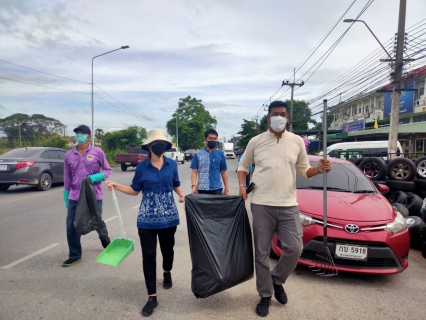 ไฟล์แนบ กปภ.พระนครศรีอยุธยา(พ) ร่วมกิจกรรมอยุธยาเมืองสะอาด ปรับสภาพพื้นที่ภูมิทัศน์ริมทางรถไฟ
