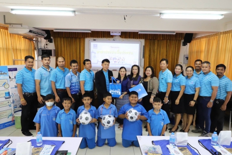 ไฟล์แนบ กปภ.สาขาทุ่งสง ร่วมกับ กปภ.เขต 4 จัดกิจกรรมในโครงการอาสาประปาเพื่อปวงชน ปี 2566 สร้างเครือข่ายฮีโร่น้อยอาสาพิทักษ์น้ำ ในโรงเรียนเทศบาลวัดชัยชุมพล อ.ทุ่งสง จ.นครศรีธรรมราช