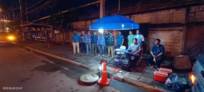 ไฟล์แนบ กปภ.สาขาอ้อมน้อย ร่วมกับบริษัท ทีทีดับบลิว จำกัด (มหาชน) ลงพื้นที่ทดสอบการรั่วไหลของระบบจ่ายน้ำประปาให้แก่ผู้บริโภค (LDN) ครั้งที่ 1/2566