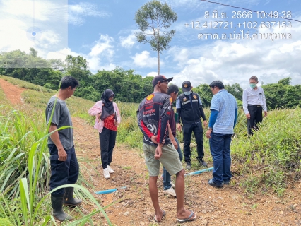 ไฟล์แนบ กปภ.สาขาตราดลงพื้นที่ให้ ความรู้ ให้คำแนะนำระบบผลิต ระบบจ่ายน้ำประปา หมู่ 5 องค์การบริหารส่วนตำบลด่านชุมพล อ.บ่อไร่ จ.ตราด