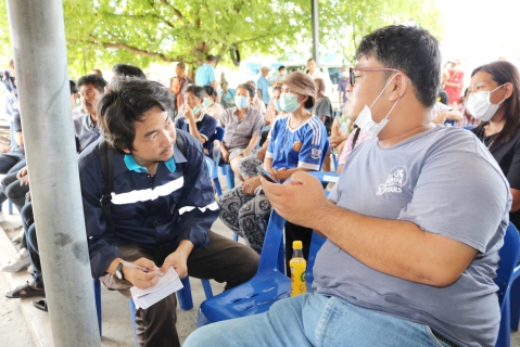 ไฟล์แนบ กปภ.สาขาปทุมธานี เดินหน้าบริการเชิงรุกตามโครงการ PWA Always-on พร้อมดำเนิน "โครงการ มุ่ง มั่น เพื่อปวงชน เติมใจให้กัน" ในพื้น อบต.คูบางหลวง ต.คูบางหลวง อ.ลาดหลุมแก้ว จ.ปทุมธานี