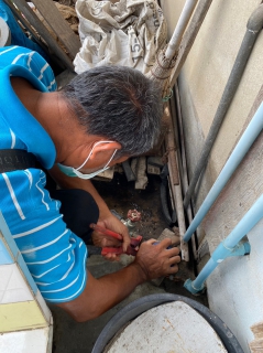 ไฟล์แนบ การประปาส่วนภูมิภาคสาขาอู่ทองร่วมกันลงพื้นที่ค้นหาท่อรั่วท่อแตก