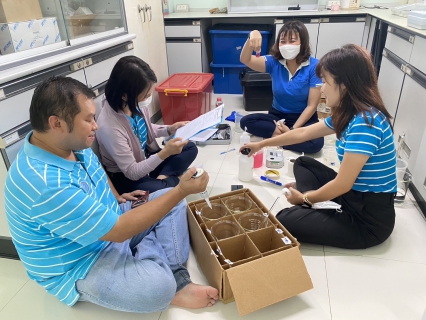 ไฟล์แนบ กปภ.สาขาท่ามะกา เข้ารับการทดสอบคลอรีนดีมานด์และ เก็บน้ำตัวอย่างทดสอบรับรองต่ออายุน้ำประปาดื่มได้ (WIL) ตามแนวทางการดำเนินการโครงการจัดการน้ำสะอาด (WSP) 