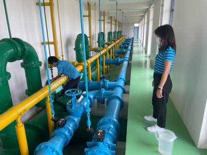 ไฟล์แนบ กปภ.สาขาท่ามะกา เข้ารับการทดสอบคลอรีนดีมานด์และ เก็บน้ำตัวอย่างทดสอบรับรองต่ออายุน้ำประปาดื่มได้ (WIL) ตามแนวทางการดำเนินการโครงการจัดการน้ำสะอาด (WSP) 