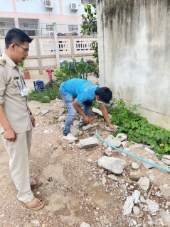 ไฟล์แนบ เลิกงานเราไม่หยุด !! ขอให้เราได้ดูแล ส่งช่างโยธาตรวจสอบน้ำไม่ไหล