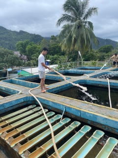 ไฟล์แนบ กปภ.สาขาระนอง ดำเนินการตามแผน ล้างถังตกตะกอนโรงกรองน้ำสำนักงาน