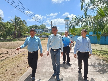 ไฟล์แนบ การประปาส่วนภูมิภาคสาขากาญจนดิษฐ์ ให้การต้อนรับ นายสุรชัย เชื้อแพ่ง รองผู้ว่าการ (ปฏิบัติการ 5) และ นายไกรสร มะหะหมัด ผช.กปภ.ข.4 (บริหาร) ในโอกาสลงพื้นที่ ตรวจเยี่ยมกปภ.สาขากาญจนดิษฐ ์