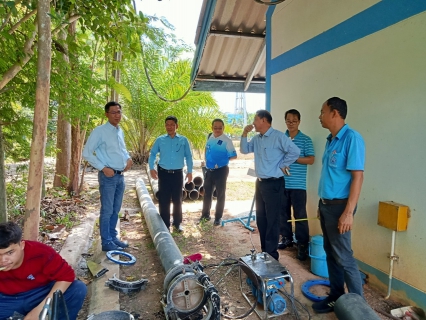 ไฟล์แนบ การประปาส่วนภูมิภาคสาขากาญจนดิษฐ์ ให้การต้อนรับ นายสุรชัย เชื้อแพ่ง รองผู้ว่าการ (ปฏิบัติการ 5) และ นายไกรสร มะหะหมัด ผช.กปภ.ข.4 (บริหาร) ในโอกาสลงพื้นที่ ตรวจเยี่ยมกปภ.สาขากาญจนดิษฐ ์