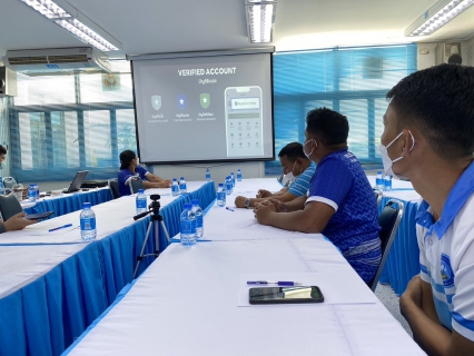 ไฟล์แนบ กปภ.สาขากุยบุรี ร่วมกับ กทส.กปภ.เขต 3 ติดตั้งและอบรมสอนการใช้งานโปรแกรม Line OA