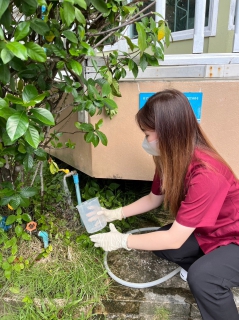 ไฟล์แนบ กปภ.สาขาระนอง ร่วมกับ สาธารณสุขจังหวัดระนอง ลงพื้นที่เก็บตัวอย่างน้ำในพื้นที่บริการ ดำเนินโครงการ ต่ออายุน้ำประปาดื่มได้