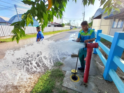 ไฟล์แนบ โบล์วตะกอน ตามแผนระบายตะกอนในเส้นท่อ