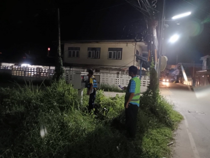 ไฟล์แนบ การประปาส่วนภูมิภาคสาขากระนวน  ดำเนินการออกสำรจโดยวิธีการทำ Step test