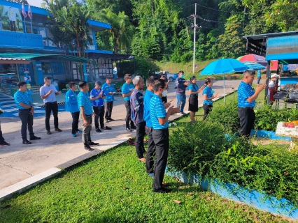 ไฟล์แนบ กปภ.สาขาภูเก็ต ร่วมจัดกิจกรรม พิธีสักการะพระภูมิเจ้าที่ ศาลพระแม่ธรณีวิสุทธิสรรพสักขีบารมีธำรงชล ที่ประดิษฐานบริเวณด้านหน้าอาคารสำนักงาน และพิธีสักการะศาลเจ้าแม่นวลน้องตะเคียนทอง 