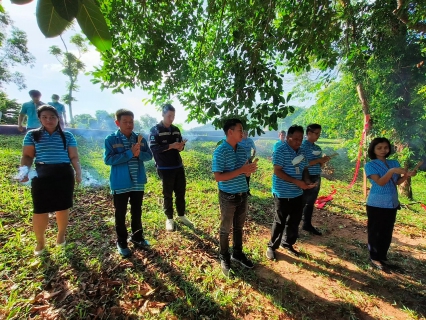 ไฟล์แนบ กปภ.สาขาภูเก็ต ร่วมจัดกิจกรรม พิธีสักการะพระภูมิเจ้าที่ ศาลพระแม่ธรณีวิสุทธิสรรพสักขีบารมีธำรงชล ที่ประดิษฐานบริเวณด้านหน้าอาคารสำนักงาน และพิธีสักการะศาลเจ้าแม่นวลน้องตะเคียนทอง 