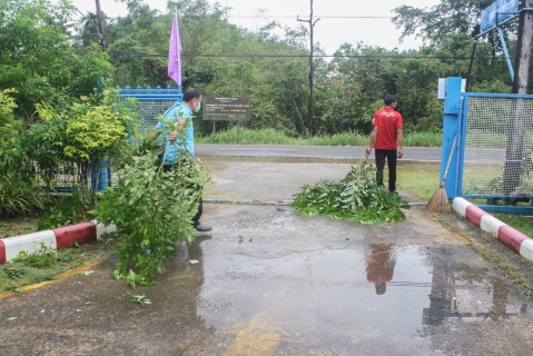 ไฟล์แนบ กปภ.สาขาตราด จัดกิจกรรม Big Cleaning Day ประจำเดือนมิถุนายน 2566 ณ บริเวณสำนักงาน กปภ.สาขาตราด 