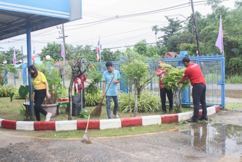 ไฟล์แนบ กปภ.สาขาตราด จัดกิจกรรม Big Cleaning Day ประจำเดือนมิถุนายน 2566 ณ บริเวณสำนักงาน กปภ.สาขาตราด 