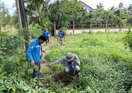 ไฟล์แนบ กปภ.สาขาขลุง ออกสำรวจหาท่อรั่วในพื้นที่ตามแผน MM05 สถานีผลิตน้ำพลิ้ว จ่ายพื้นที่บางสระเก้า พร้อมเช็คแรงดันน้ำ และสุ่มมาตรออนไลน์ ในพื้นที่ตำบลบางสระเก้า