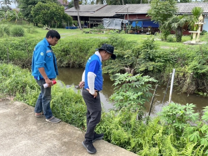 ไฟล์แนบ กปภ.สาขาขลุง ออกสำรวจหาท่อรั่วในพื้นที่ตามแผน MM05 สถานีผลิตน้ำพลิ้ว จ่ายพื้นที่บางสระเก้า พร้อมเช็คแรงดันน้ำ และสุ่มมาตรออนไลน์ ในพื้นที่ตำบลบางสระเก้า