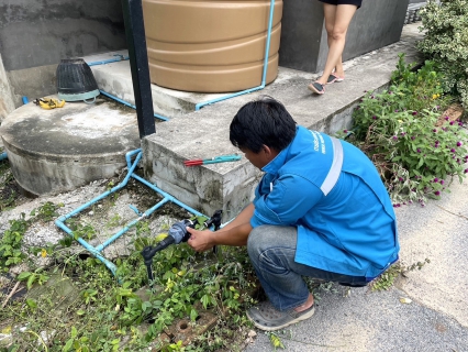 ไฟล์แนบ กปภ.สาขาขลุง ออกสำรวจหาท่อรั่วในพื้นที่ตามแผน MM05 สถานีผลิตน้ำพลิ้ว จ่ายพื้นที่บางสระเก้า พร้อมเช็คแรงดันน้ำ และสุ่มมาตรออนไลน์ ในพื้นที่ตำบลบางสระเก้า