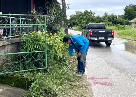 ไฟล์แนบ กปภ.สาขาขลุง ออกสำรวจหาท่อรั่วในพื้นที่ตามแผน MM05 สถานีผลิตน้ำพลิ้ว จ่ายพื้นที่บางสระเก้า พร้อมเช็คแรงดันน้ำ และสุ่มมาตรออนไลน์ ในพื้นที่ตำบลบางสระเก้า