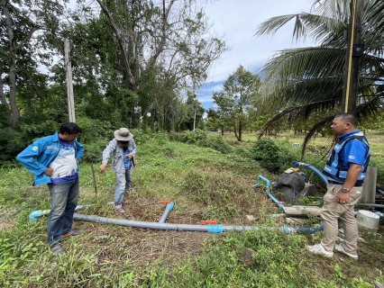 ไฟล์แนบ กปภ.สาขาขลุง ออกสำรวจหาท่อรั่วในพื้นที่ตามแผน MM05 สถานีผลิตน้ำพลิ้ว จ่ายพื้นที่บางสระเก้า พร้อมเช็คแรงดันน้ำ และสุ่มมาตรออนไลน์ ในพื้นที่ตำบลบางสระเก้า